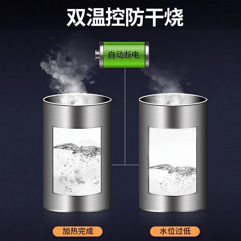 奥克斯(AUX)饮水机台式小型家用桌面宿舍全自动智能办公室_白色升级款冰温热