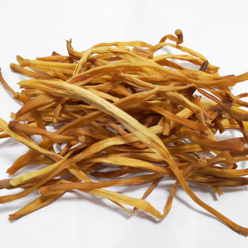 干黄花菜农家脱水蔬菜干菜类特产干货黄花菜自然晒干500g