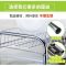 碗架沥水架家用晾碗碟盘子架刀架碗筷收纳架放碗柜厨房用品置物架 三层绿挂