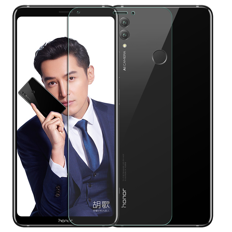 [买2送手机壳]轻万适用华为荣耀note10钢化膜huawei非全面屏贴膜honor高清大图