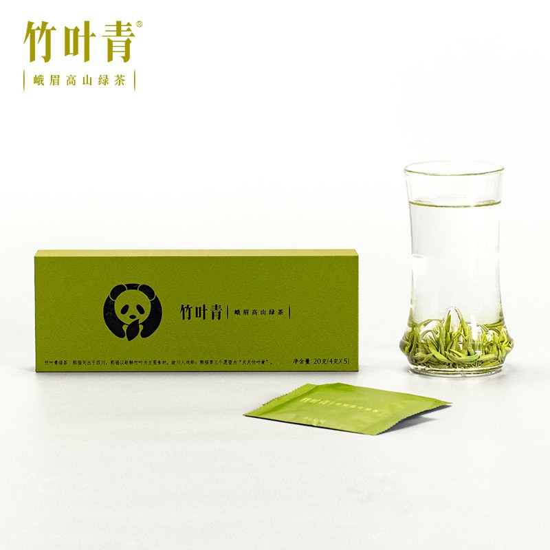 竹叶青2021春茶(特级)品味20g峨眉高山绿茶