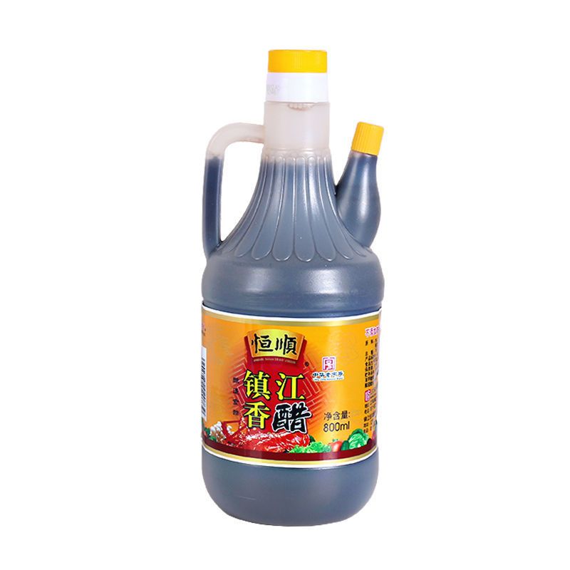 恒顺镇江香醋800ml/壶装不添加防腐剂蘸点腌制烧菜烹饪厨房调味料 800ml镇江香醋1壶