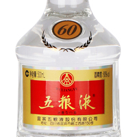 五粮液 60度 500ml 单瓶 浓香型白酒