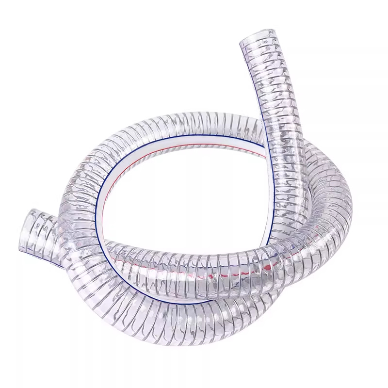 璐盐 钢丝软管PVC水管 内径102mm*厚6mm 米