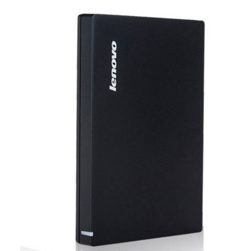 联想移动硬盘F308 1TB USB3.0高速传输黑色多系统兼容