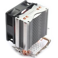 超频三（PCCOOLER）红海mini CPU散热器 (cpu风扇8cm/配散热硅脂) 红海MINI 风冷 散热器