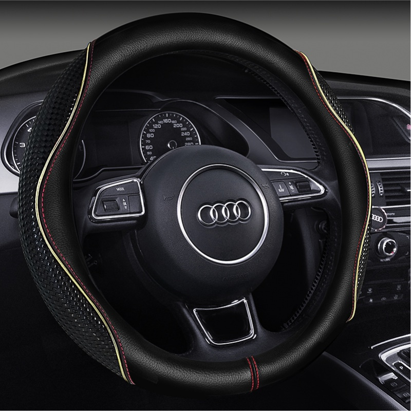 2018款奥迪a4l a3 q3 18款 a6l a6 q5 汽车方向盘套防滑四季通用