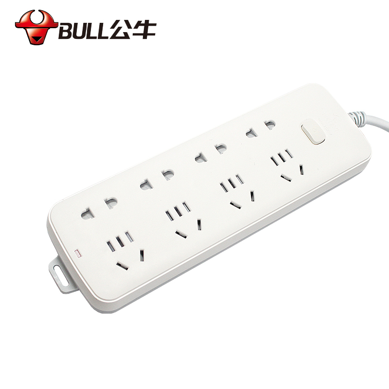 BULL公牛 S1440 新国标插座 插排 3m