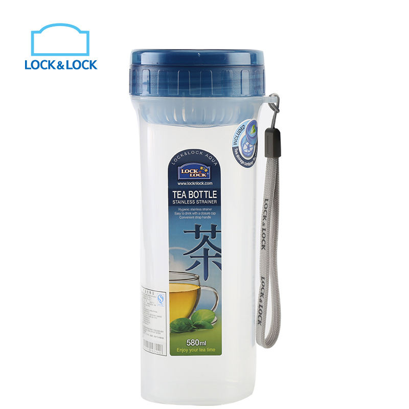 乐扣乐扣（lock&lock）塑料水杯 杯子水壶 大容量运动杯 随手杯 HPL935 (480ml) 不保温