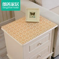 PVC防水防油免洗餐桌布 田园茶几垫 塑料台布 小清新软质玻璃桌垫