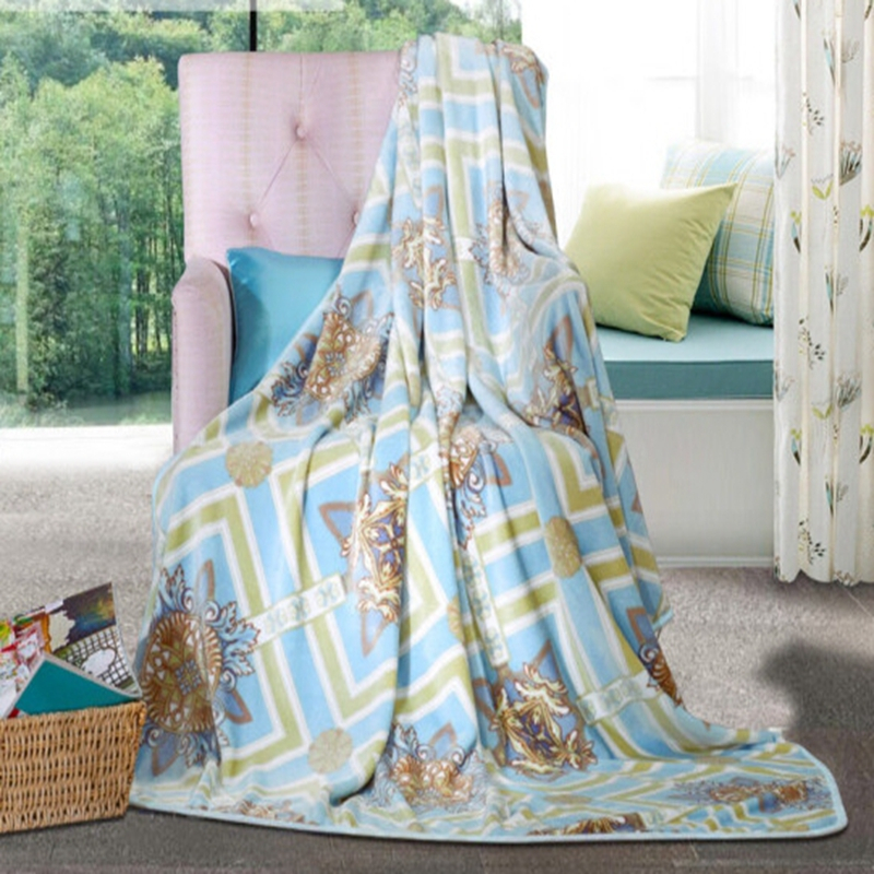 富安娜fuanna毛毯法兰绒毯伊斯菲尔150200cm视频