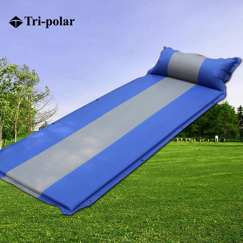 三极 Tri-polar TP1122 单人户外自动充气垫 192*66*3cm (单位:个) 蓝色