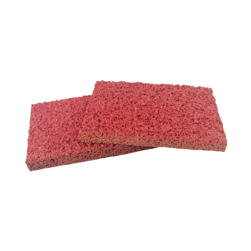 晨洋体育(ChenyangTY) 红色陶瓷颗粒运动防滑地胶 CYTY-146 平方米高清大图