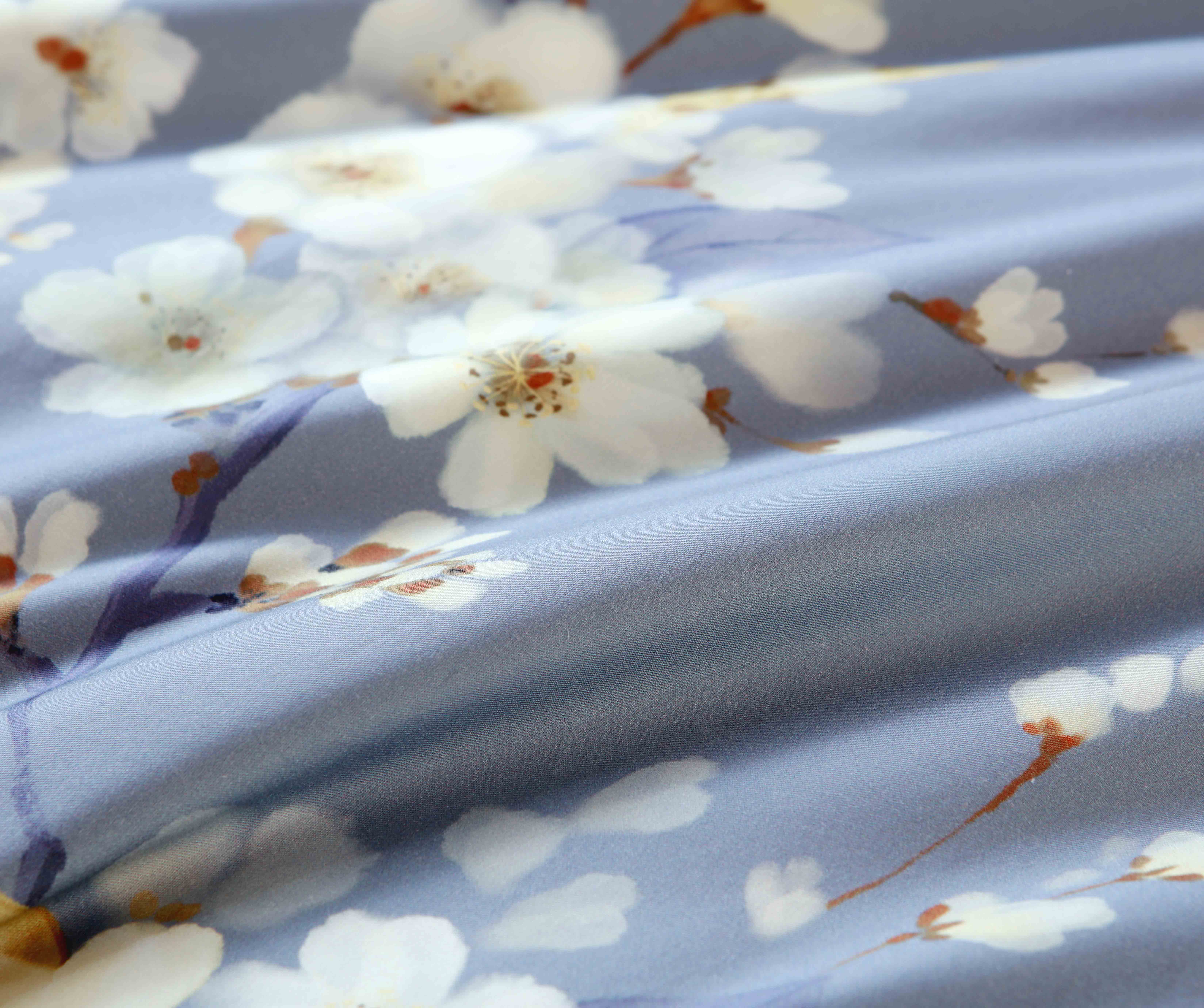 梦洁家纺 梦洁纯棉印花四件套：南栀1010189084高清大图