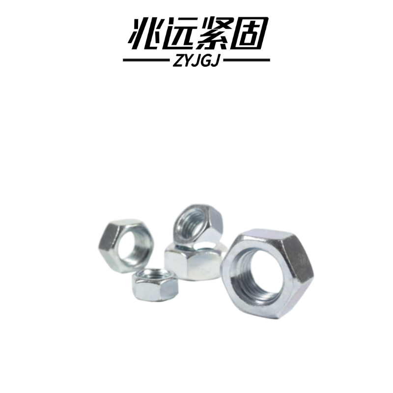 兆远紧固 镀锌六角螺母(个)(M20)高清大图