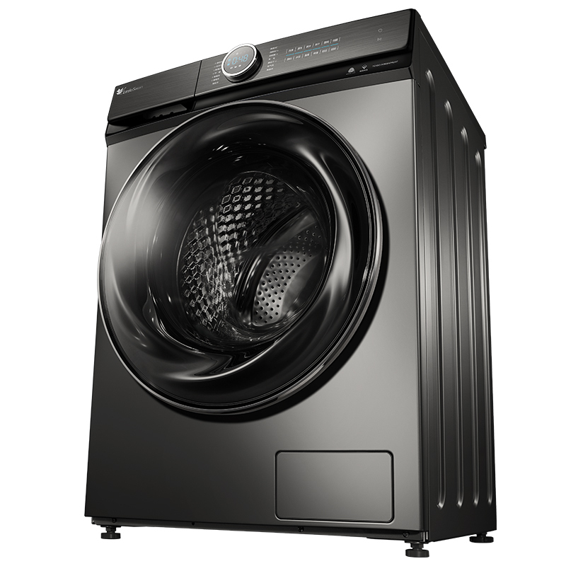 全自动10公斤水魔方护色护形滚筒洗烘一体洗衣机 小天鹅td100-14366wm