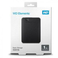 西部数据（WD） 西数 新元素系列 2.5英寸 USB3.0 移动硬盘 1TB（WDBUZG0010BBK）