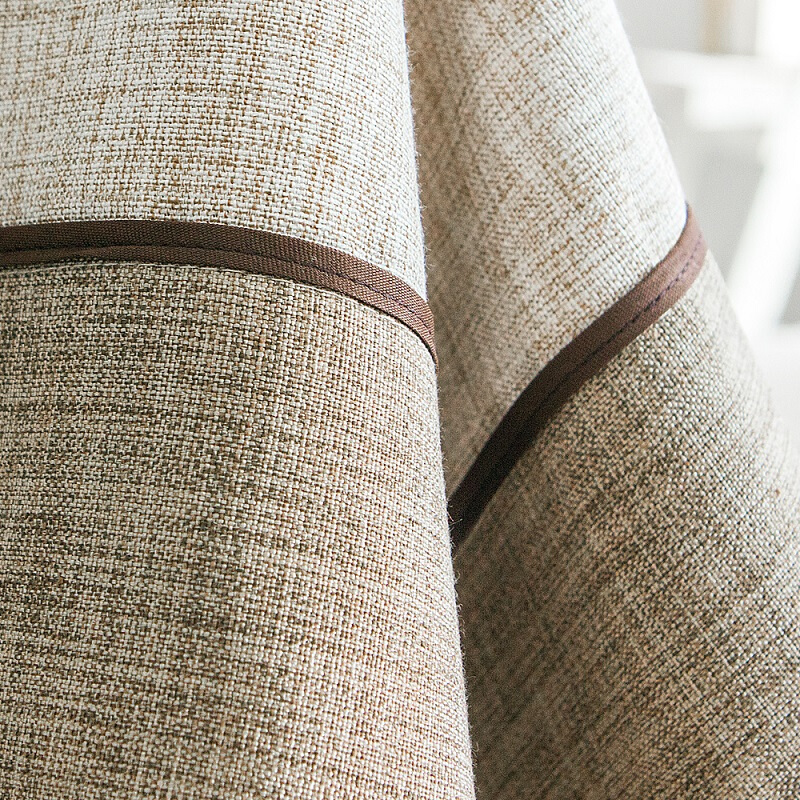 伟豪 复古餐桌布中式台布定制款 浅色面 2000*1600mm 企业定制高清大图