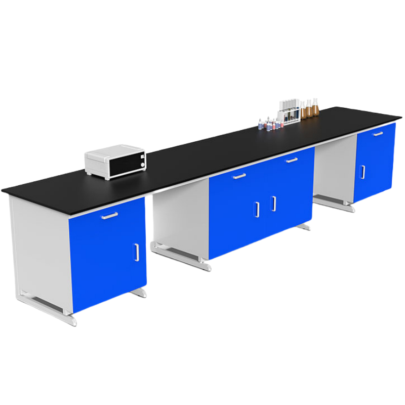 烁恒操作台钢木3m台高清大图