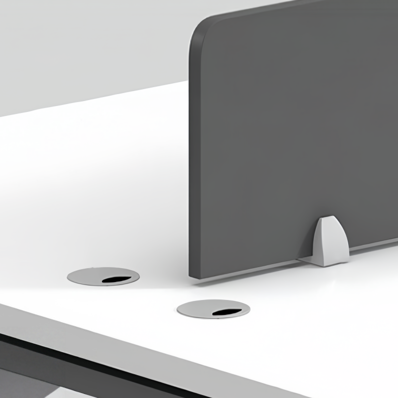 演发办公桌6人位张高清大图