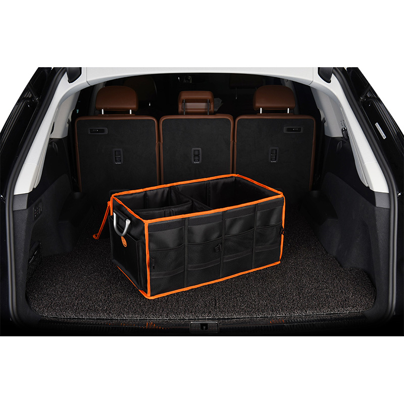 爱車屋(icaroom)60L折叠收纳箱 车载储物箱车用汽车后备箱收纳箱尾箱整理箱折叠杂物I-S60L-CH