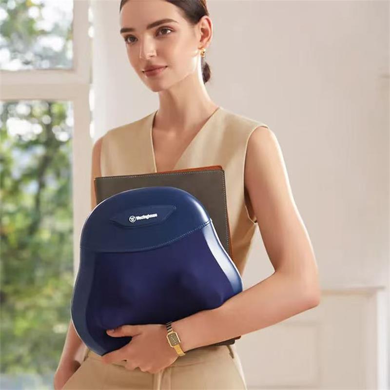 西屋(Westinghouse)腰部按摩器按摩靠垫肩颈腰背全身按摩仪红光热敷护腰WCM-BXmini