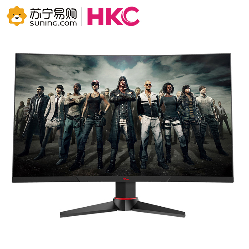 惠科(HKC)G271F 27英寸144hz显示器1ms响应1800R曲面电竞吃鸡游戏台式液晶电脑屏幕(HDMI/DP/DVI接口)