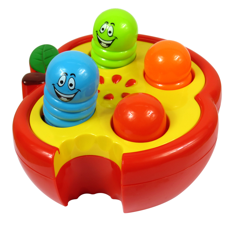 打地鼠玩具老鼠幼儿男孩益智敲击果虫6个月1一2岁半3婴儿儿童宝宝手眼