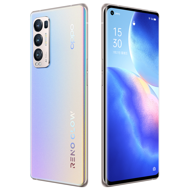 OPPO Reno5 Pro+ 5G手机 星河入梦 12GB+256GB 全网通 65W闪充 传感器IMX766 骁龙865 轻薄机身拍照美颜游戏智能手机高清大图