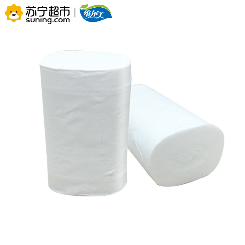 维尔美丝质系列无芯卷纸3层80克10卷