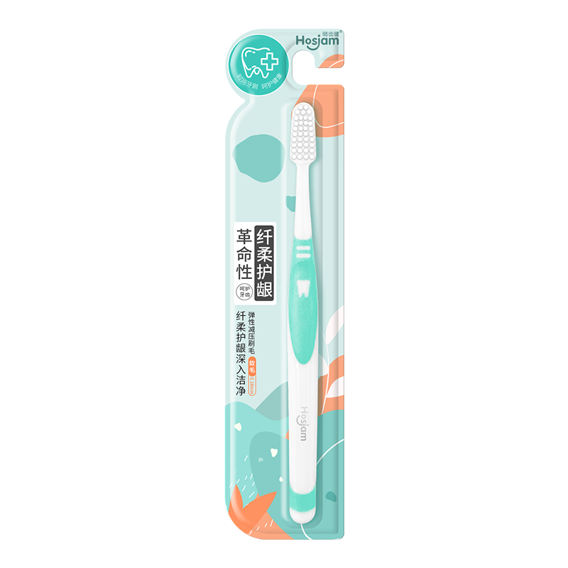 皓齿健 纤柔护龈 单支牙刷 (计价单位:支) 绿色