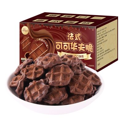 法式可可华夫脆