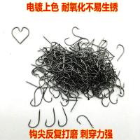 溪流200枚鱼钩有倒刺装鲫鲤细条高碳钢渔具钓针