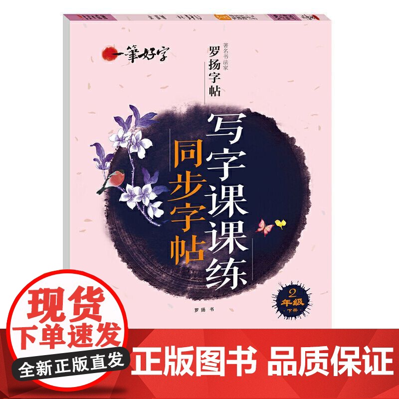 sdlj2二年级下册练字帖配套人教版 小学语文同步字帖每日一练 小学生专用正版钢笔字帖练字楷书写字课课练衡水体英语字帖上高清大图