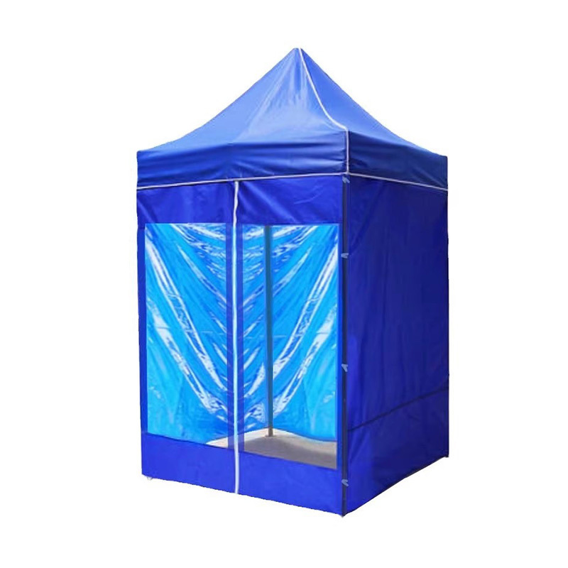 原环 帐篷遮阳棚雨棚 3*3米+3面不透明+1面透明 顶高清大图