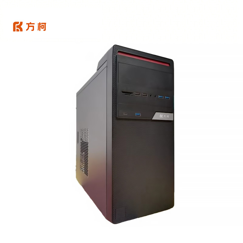 方柯电脑台式机商用办公信创FKX22H05/海光3350/16G/512G固态/2G独显/23.8显示器高清大图