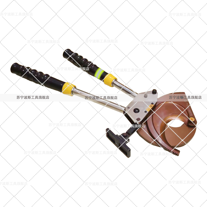 波斯(BOSI) 荧光系列机械式线缆剪 470-630mm 把高清大图