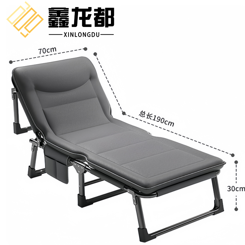 鑫龙都午休床折叠床高清大图