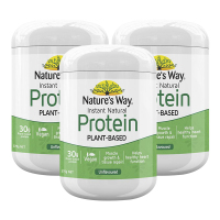 佳思敏(Nature's Way)自然速溶蛋白粉原味375g/瓶装 澳洲进口大豆植物蛋白粉