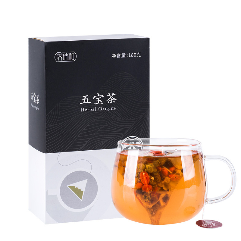 養瑞和 五宝茶180克 男人茶玛咖枸杞茯苓红枣玉竹袋泡组合茶