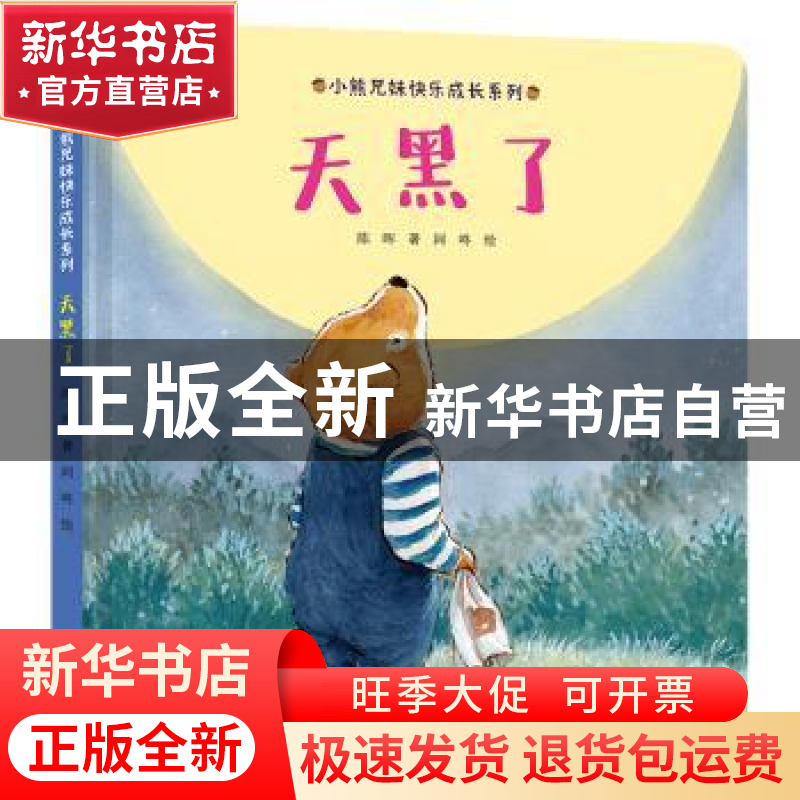 正版 天黑了 陈晖 接力出版社 9787544867542 书籍