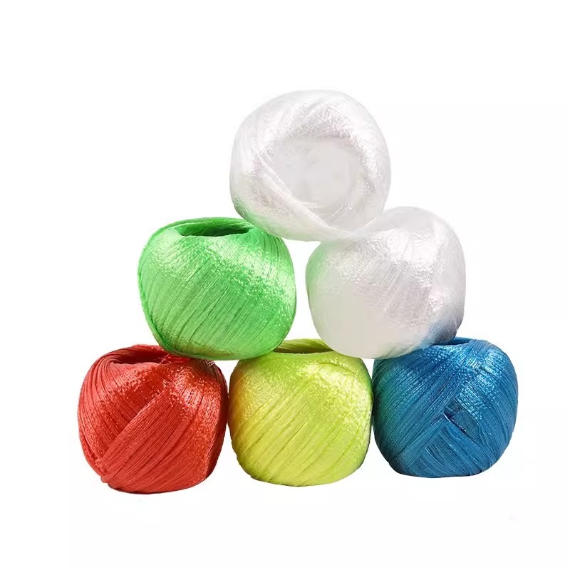 得力123全新料pp彩色塑料捆扎绳尼龙打包绳捆绑绳塑料绳子 60米/卷 5卷装高清大图