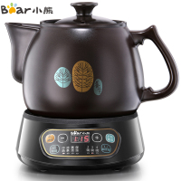 小熊(Bear)煎药壶JYH-B40Q1黑色3.5L陶瓷药壶陶瓷杯