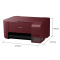 爱普生(EPSON)L3117 彩色原装多功能墨仓式一体机 (打印、复印、扫描)魅力红 L383/L360/L380升级版