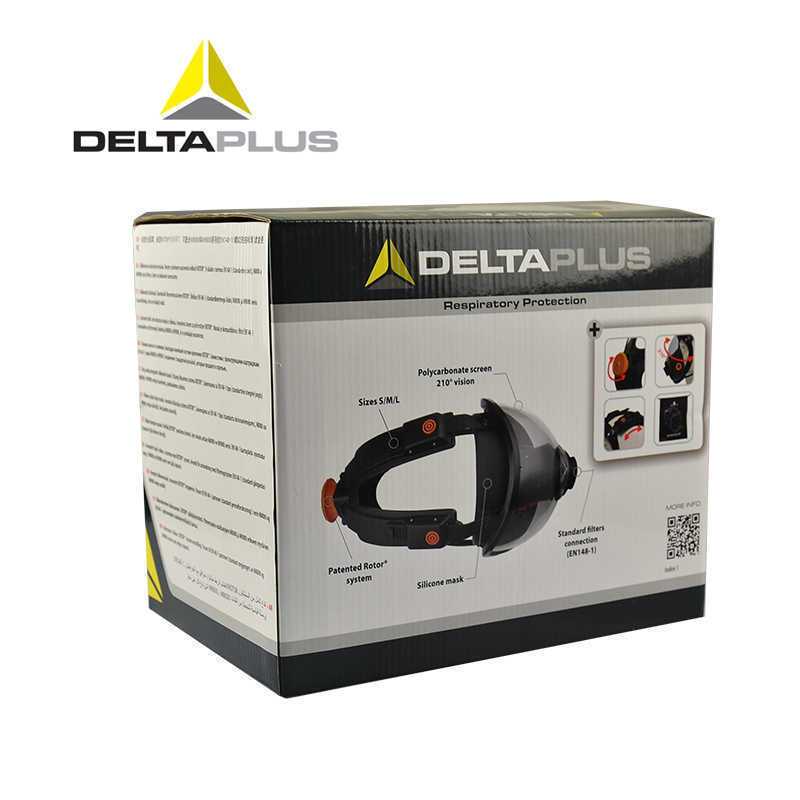 代尔塔(DELTAPLUS)105008-BN 过滤式全面罩内置式硅胶面罩 6个/箱一箱起订 OW