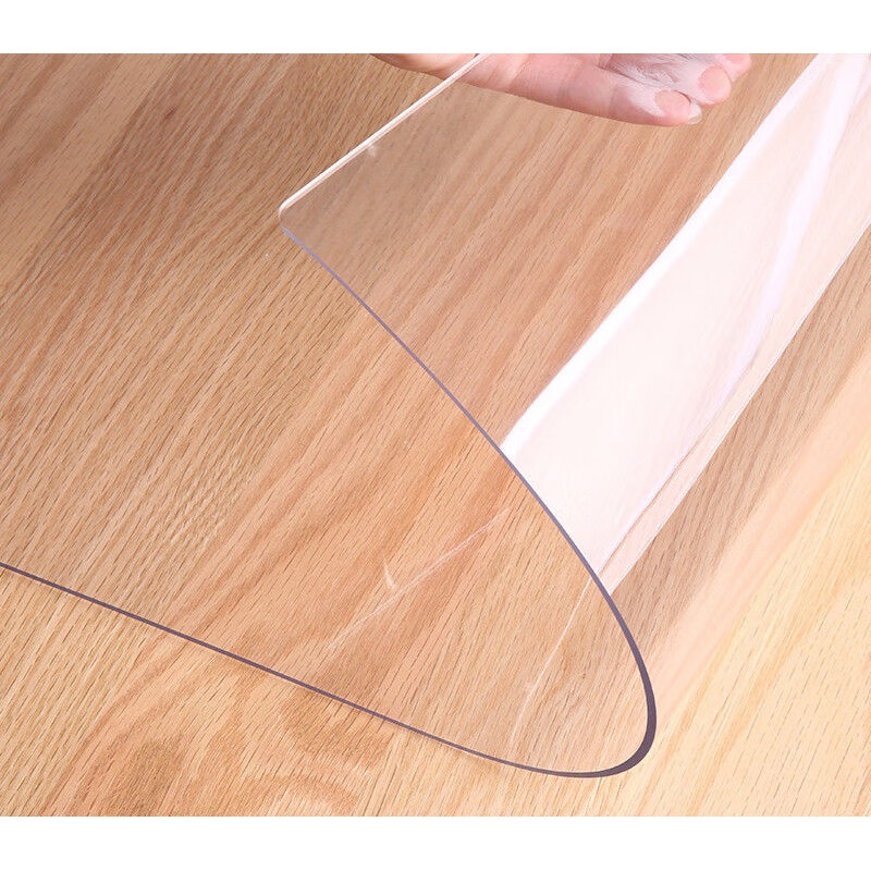 PVC桌垫 定制圆角磨砂型 120cm*60cm*厚3mm高清大图