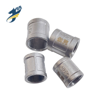 伽隽 304不锈钢内丝管箍 DN50（2寸） 个