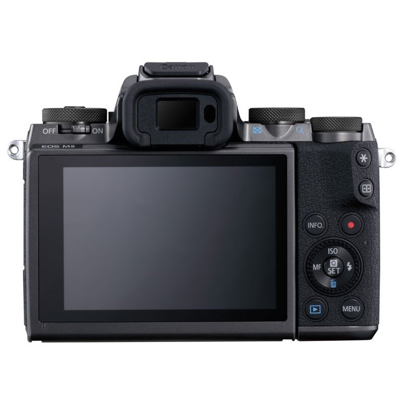 佳能(Canon) EOS M5 微单相机 单机身不含镜头 黑色 全像素双核对焦