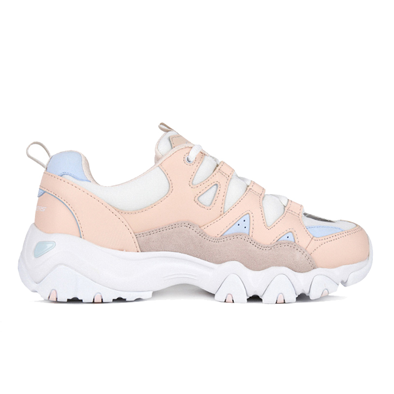 斯凯奇(Skechers)D’LITES系列 熊猫鞋 女士休闲鞋88888328-WPK
