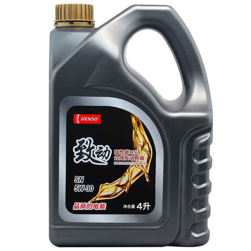 电装(DENSO)致动DN5合成机油5W-30SN级4L(日系/韩系/法系/美系常规引擎/国产新引擎/